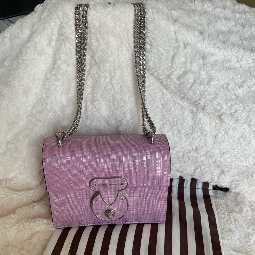 Henri Bendel Warren St. pink chain bag brand new never used perfect condition